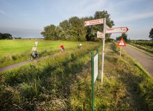 Fietsroute met audiotour Bûtenfjild