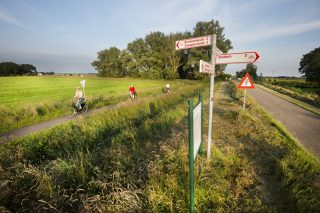 Fietsroute met audiotour Bûtenfjild