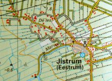 Drone beelden landschap Jistrum