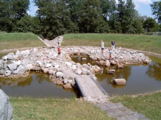 Fryske Fiking vertelt bij Geologisch Monument