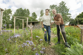 Open tuin gemeenschapstuin Sûnte