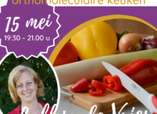 VOL!!! Miniworkshop orthomoleculaire keuken op 15 mei VOL!!!